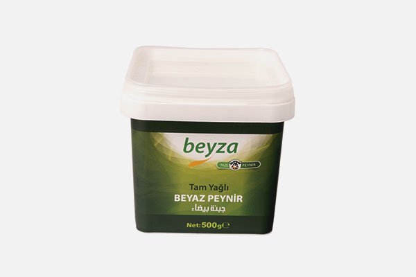 600cc-iml-etiketli-plastik-peynir-kasesi 600cc IML Etiketli Plastik Beyaz Peynir Ambalajı 500cc/600cc